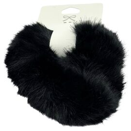 Резинка пухнаста велика чорна, 1 шт, image 