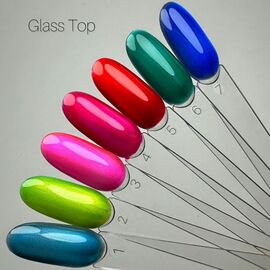 SAGA Glass Top №06 Вітражний топ без ЛШ, 10 мл, Відтінок: 006, Об'єм: 9 мл, image 