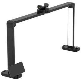 G.F. LED Лампа безтіньова настільна квадратна (чорна), F800E, image 