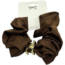 Резинка атласна велика шоколадна №2, 1 шт, image 