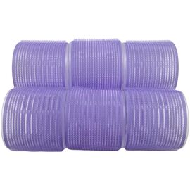 YRE Бігуді-липучки діаметр 74 мм фіолетові (6 шт/уп) 750-7, image 
