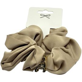 Резинка атласна велика сітло-сіра №2, 1 шт, image 