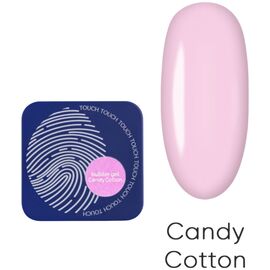 TOUCH Builder Gel Candy Cotton Камуфлюючий будівельний гель, 10 мл, Об'єм: 10 мл, Колір: Candy Cotton, image 