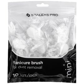 STALEKS PRO Expert 03 Щіточка манікюрна для видалення пилу mini (10 шт) - DBE-03-10, image 