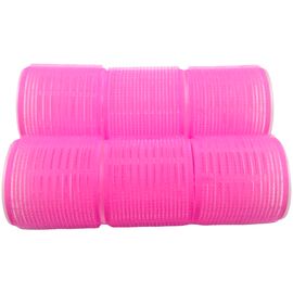 YRE Бігуді-липучки діаметр 60 мм розові (6 шт/уп) 750-5, image 