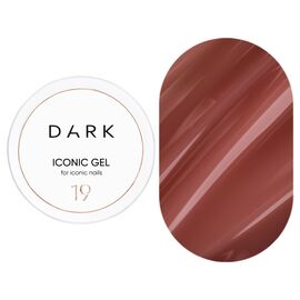 DARK Iconic Gel Рідкий гель для зміцнення №19, 15 мл, Об'єм: 15 мл, Колір: №19, image 