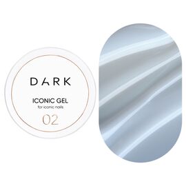 DARK Iconic Gel Рідкий гель для зміцнення №02, 15 мл, Об'єм: 15 мл, Колір: №02, image 