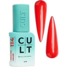 CULT Gel Polish Гель-лак №114 Elva, 13 мл, № гель лаку: 114, Об'єм: 13 мл, image 