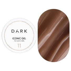 DARK Iconic Gel Рідкий гель для зміцнення №11, 15 мл, Об'єм: 15 мл, Колір: №11, image 