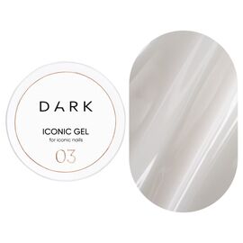 DARK Iconic Gel Рідкий гель для зміцнення №03, 30 мл, Об'єм: 30 мл, Колір: №03, image 