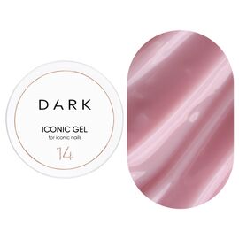 DARK Iconic Gel Рідкий гель для зміцнення №14, 30 мл, Об'єм: 30 мл, Колір: №14, image 