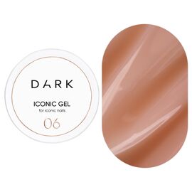 DARK Iconic Gel Рідкий гель для зміцнення №06, 30 мл, Об'єм: 30 мл, Колір: №06, image 