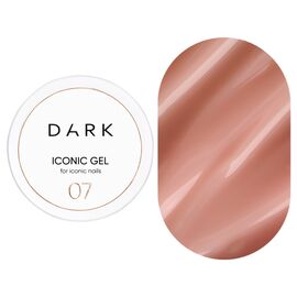 DARK Iconic Gel Рідкий гель для зміцнення №07, 30 мл, Об'єм: 30 мл, Колір: №07, image 