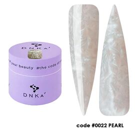 DNKa Builder Gel Моделюючий гель #0022 Pearl, 15 мл, Об'єм: 15 мл, Колір: #0022, image 