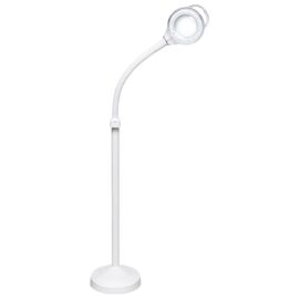G.F. Лампа-лупа світлодіодна підлогова А002 (біла), 24W, image 