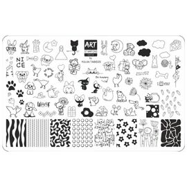 ART Stamping Пластина для стемпінгу Large 0014, №: 0014, image 