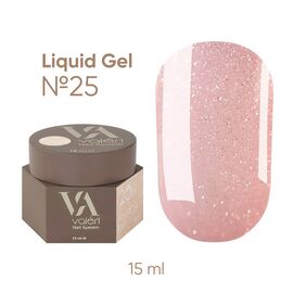 VALERI Liquid Gel Рідкий гель №025, 15 мл, Об'єм: 15 мл, Колір: №25, image 