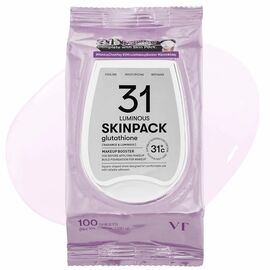 VT Cosmetics 31 Luminous Skin Pack Glutathione Освітлюючі маски-педи з глутатіоном, 100 шт, image 