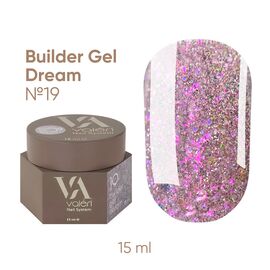 VALERI Dream Builder Gel Моделюючий гель №019, 15 мл, Об'єм: 15 мл, Колір: №019, image 
