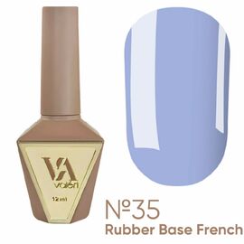 VALERI Rubber Base French Камуфлююча база №35, 12 мл, Відтінок: 035, Об'єм: 12 мл, image 