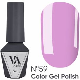 VALERI Гель лак №059 (ніжний бузковий, емаль), 6 мл, image 