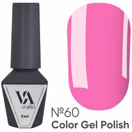 VALERI Гель лак №060 (рожевий, емаль), 6 мл, image 