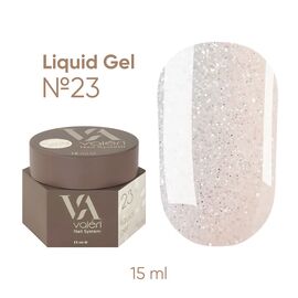 VALERI Liquid Gel Рідкий гель №023, 15 мл, Об'єм: 15 мл, Колір: №23, image 