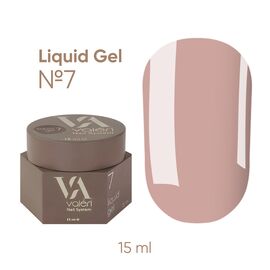 VALERI Liquid Gel Рідкий гель №007, 15 мл, Об'єм: 15 мл, Колір: 007, image 