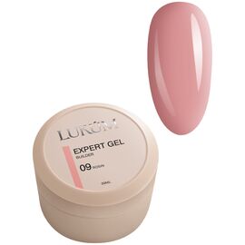 LUKUM Builder Gel Expert Зміцнюючий гель №09 Rosin, 30 мл, Об'єм: 30 мл, Колір: №09, image 