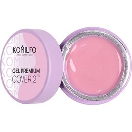 KOMILFO Gel Premium Cover 2 HEMA/TPO free Гель для нігтів, 30 г, image 