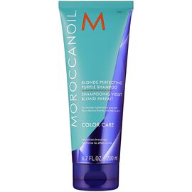 MOROCCANOIL Blonde Perfecting Purple Shampoo Тонуючий шампунь з фіолетовим пігментом, 200 мл, Відтінок: Фіолетовий, Об'єм: 200 мл, image 