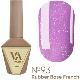 VALERI Rubber Base French Камуфлююча база №93, 12 мл, Відтінок: 093, Об'єм: 12 мл, image 