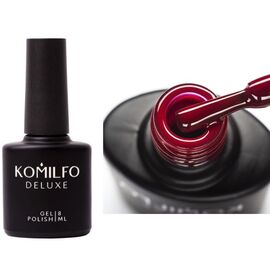 KOMILFO Color Base Spanish Crimson База кольорова (винний бордовий), 8 мл, Відтінок: Spanish Crimson, Об'єм: 8 мл, image 