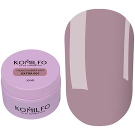 KOMILFO French Rubber Base Extra Френч-база для гель-лаку №001, 30 мл, image 