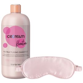 INEBRYA Keratin Подарунковий набір (шампунь, 1000 мл + маска для сну), image 