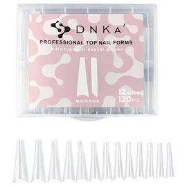 DNKa Top Nail Forms Monroe Верхні форми для нарощування, 120 шт, image 
