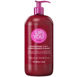 INEBRYA Up To You Smoothing 2-in-1 Mask&Cond Маска-кондиціонер 2 в 1 для розгладження волосся, 1000 мл, image 
