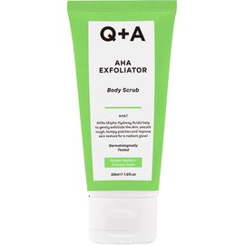 Q+A AHA Exfoliator Body Scrub Скраб для тіла з AHA-кислотами, 50 мл, image 