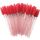 S.P. Щіточки для розчісування вій червоні (нейлон), 50 шт, image 
