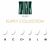 VILMY KLIPKY Вії чорні для нарощення 20 ліній C 0,10 - 10 мм, Довжина вій: 10 мм, image _ab__is.image_number.default