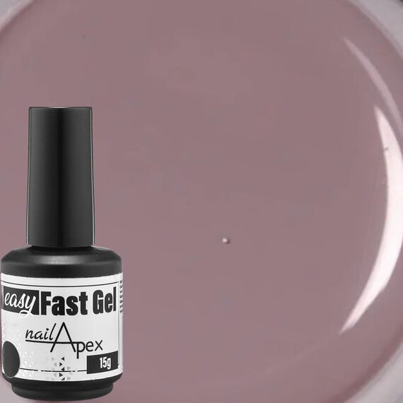 NailApex Easy Fast Gel Моделюючий рідкий гель №4, 15 мл, Об'єм: 15 мл, image 