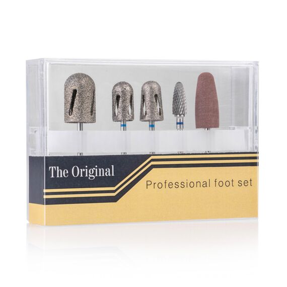 REYDI Набір фрез для педикюру, 5 шт - SET - 33, image 