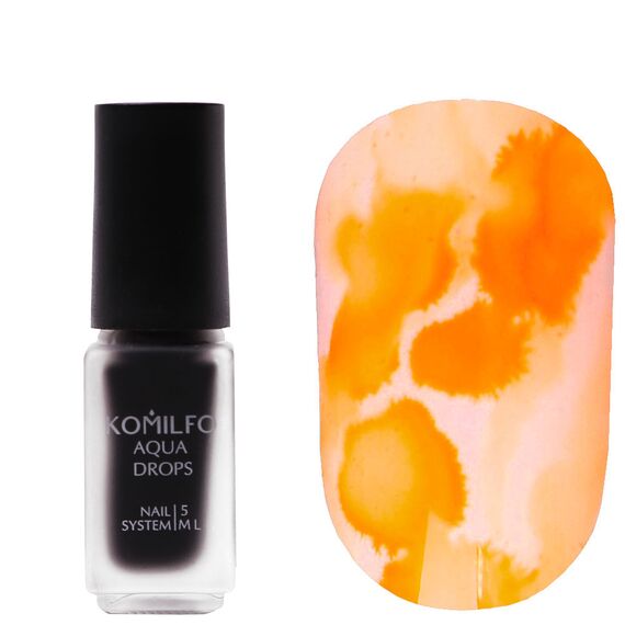 KOMILFO Aqua Drops Peach №003, 5 мл, Колір: Персиковий, Об'єм: 5 мл, image 