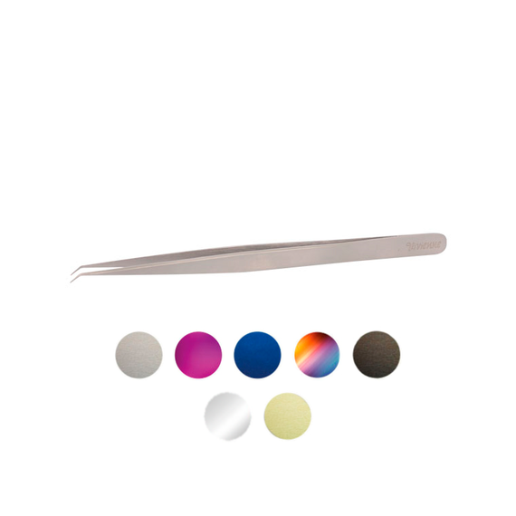 VIVIENNE Пінцет міні L (синій металік), image 