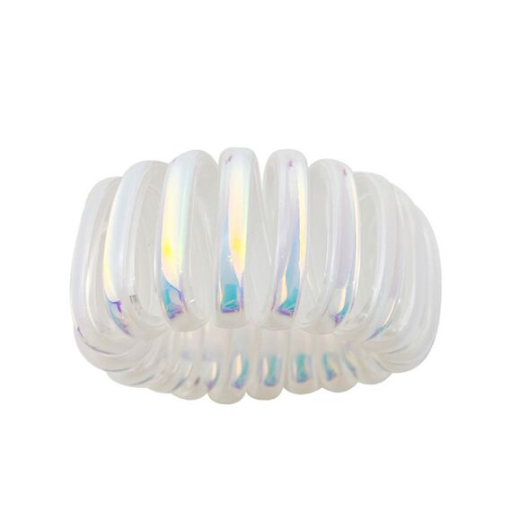 Резинка силіконова пружинка велика хамелеон, 1 шт, image 