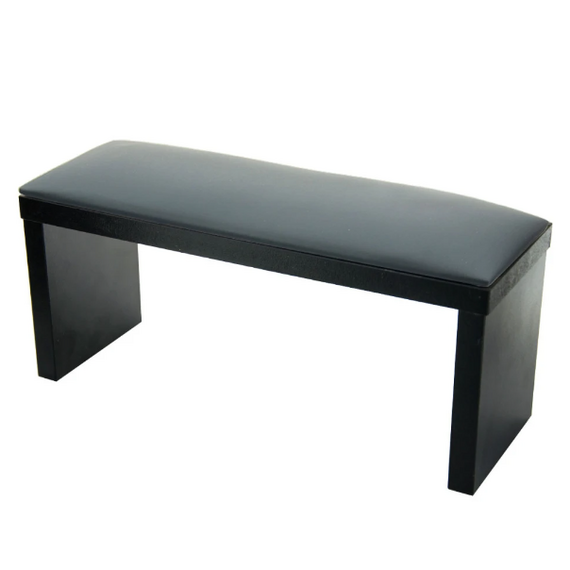 TOTAL BEAUTY Підлокітник для манікюру на чорних ніжках Graphite, image 