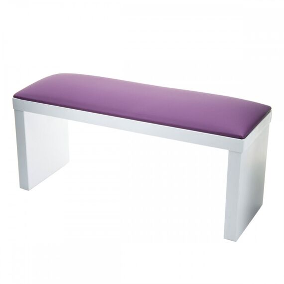 TOTAL BEAUTY Підлокітник для манікюру на білих ніжках Violet, image 
