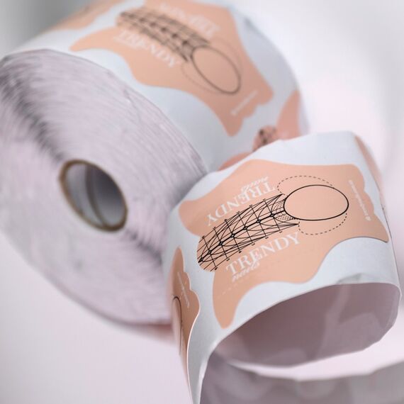 TRENDY NAILS Форми-шаблони для нарощування, 500 шт, Кількість: 500 шт, image _ab__is.image_number.default