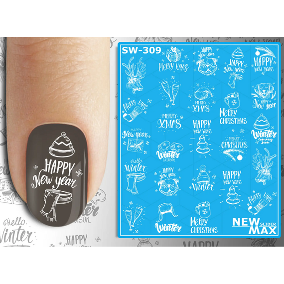 NEWMAX SLIDER New Year Слайдер-дизайн SW-309, image 