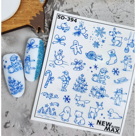 NEWMAX SLIDER New Year Слайдер-дизайн SD-394, image 